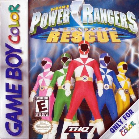 Power Rangers Lightspeed Rescue Game Boy Color Nintendo Game Boy Color Power Rangers Lightspeed Rescue Game Boy Color Nintendo Game Boy Color