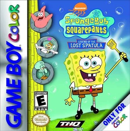 SpongeBob SquarePants Legend of the Lost Spatula Game Boy Color SpongeBob SquarePants Legend of the Lost Spatula Game Boy Color