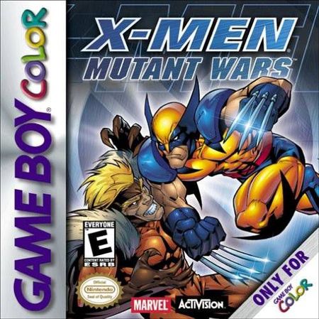 X Men Mutant Wars Game Boy Color X Men Mutant Wars Game Boy Color