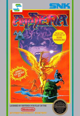 Athena NES Nintendo Entertainment System NES Athena NES Nintendo Entertainment System NES
