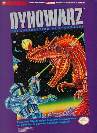 Dynowarz The Destruction of Spondylus NES Dynowarz The Destruction of Spondylus NES