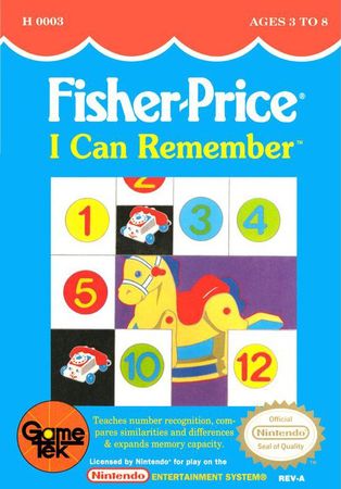 Fisher Price I Can Remember NES Fisher Price I Can Remember NES