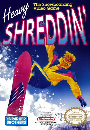 Heavy Shreddin NES Nintendo Entertainment System NES Heavy Shreddin NES Nintendo Entertainment System NES