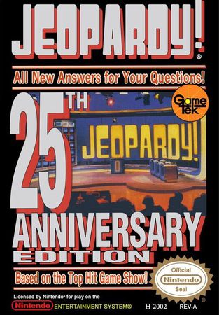 Jeopardy 25th Anniversary NES Nintendo Entertainment System NES Jeopardy 25th Anniversary NES Nintendo Entertainment System NES