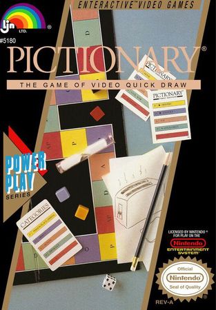 Pictionary NES Nintendo Entertainment System NES Pictionary NES Nintendo Entertainment System NES