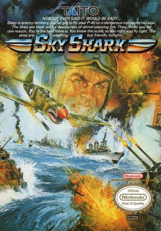 Sky Shark NES Nintendo Entertainment System NES Sky Shark NES Nintendo Entertainment System NES