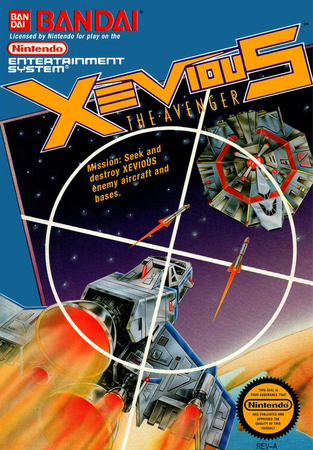 Xevious NES Nintendo Entertainment System NES Xevious NES Nintendo Entertainment System NES