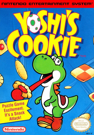 Yoshi s Cookie NES Nintendo Entertainment System NES Yoshi s Cookie NES Nintendo Entertainment System NES