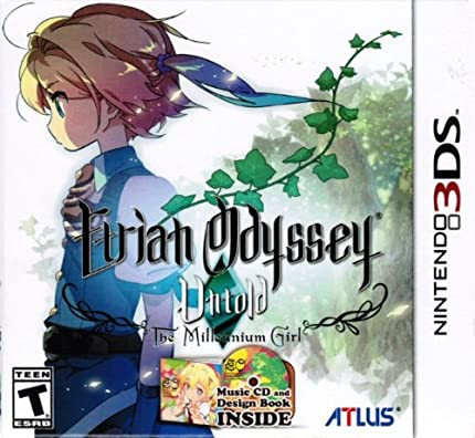 Etrian Odyssey Untold The Millennium Girl Limited Edition Nintendo 3DS Etrian Odyssey Untold The Millennium Girl Limited Edition Nintendo 3DS