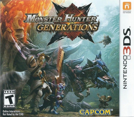 Monster Hunter Generations Nintendo 3DS Monster Hunter Generations Nintendo 3DS