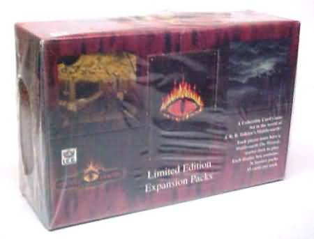 FRENCH THE WIZARDS LIMITED SEALED BOOSTER BOX OF 36 PACKS MIDDLE EARTH CCG 
