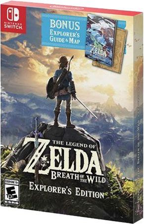 The Legend of Zelda Breath of the Wild Explorer s Edition Nintendo Switch The Legend of Zelda Breath of the Wild Explorer s Edition Nintendo Switch