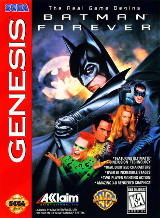Batman Forever Sega Genesis Sega Genesis Batman Forever Sega Genesis Sega Genesis