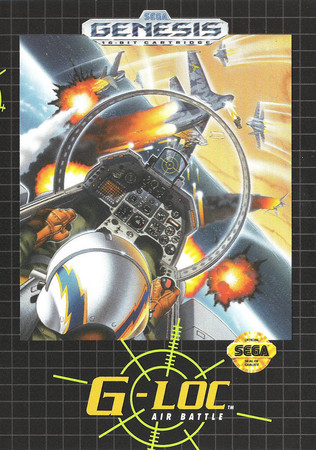 G LOC Air Battle Sega Genesis G LOC Air Battle Sega Genesis