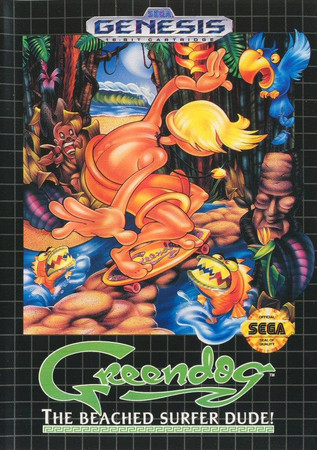 Greendog The Beached Surfer Dude Sega Genesis Greendog The Beached Surfer Dude Sega Genesis