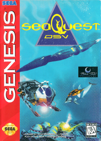 seaQuest DSV Sega Genesis seaQuest DSV Sega Genesis
