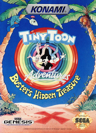 Tiny Toon Adventures Buster s Hidden Treasure Sega Genesis Tiny Toon Adventures Buster s Hidden Treasure Sega Genesis