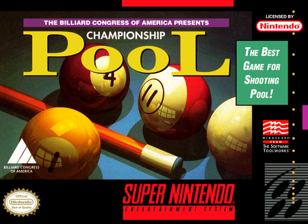 Championship Pool SNES Championship Pool SNES
