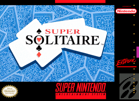 Super Solitaire SNES Super Nintendo SNES Super Solitaire SNES Super Nintendo SNES