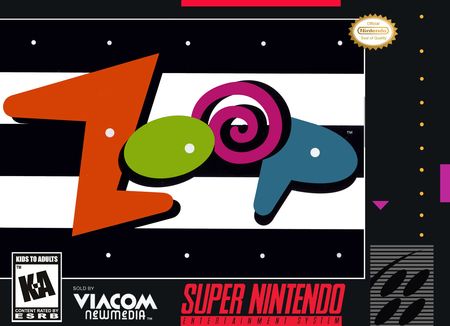 Zoop SNES Super Nintendo SNES Zoop SNES Super Nintendo SNES
