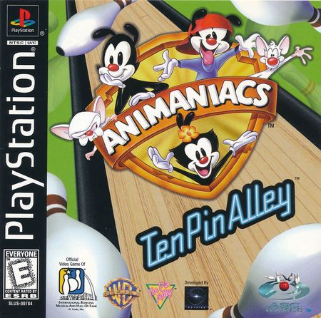 Animaniacs Ten Pin Alley Playstation 1 Sony Playstation PS1 Animaniacs Ten Pin Alley Playstation 1 Sony Playstation PS1
