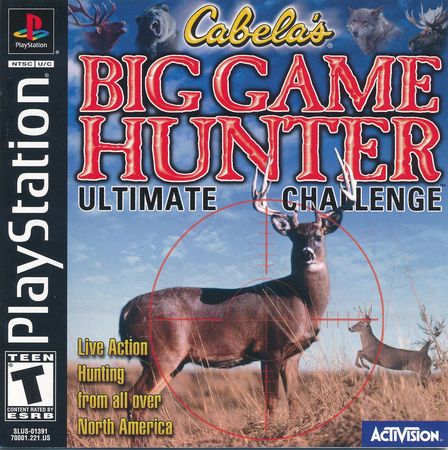 Big Game Hunter Playstation 1 Sony Playstation PS1 Big Game Hunter Playstation 1 Sony Playstation PS1