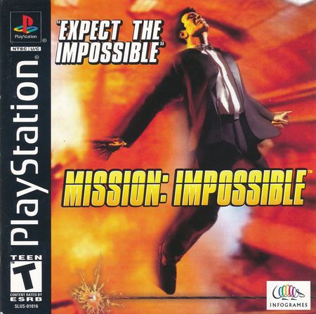 Mission Impossible Playstation 1 Sony Playstation PS1 Mission Impossible Playstation 1 Sony Playstation PS1