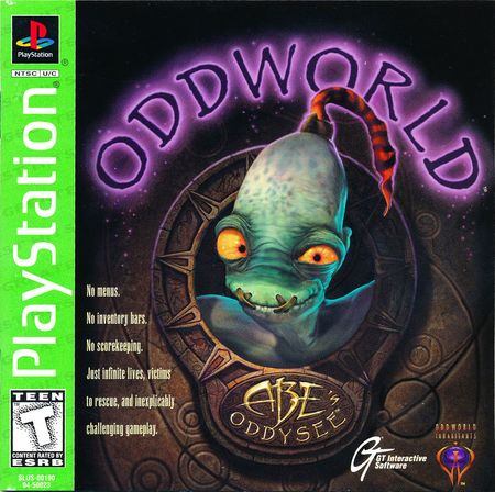 Oddworld Abes Oddysee Greatest Hits Playstation 1 Sony Playstation PS1 Oddworld Abes Oddysee Greatest Hits Playstation 1 Sony Playstation PS1