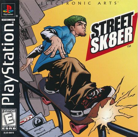 Street Sk8er Playstation 1 Sony Playstation PS1 Street Sk8er Playstation 1 Sony Playstation PS1