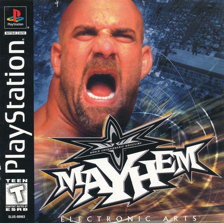 WCW Mayhem Playstation 1 WCW Mayhem Playstation 1