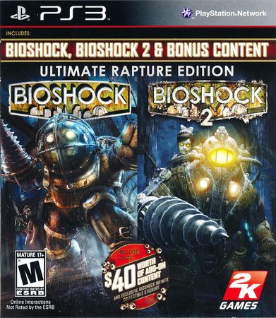 Bioshock Ultimate Rapture Edition Playstation 3 Sony Playstation 3 PS3 Bioshock Ultimate Rapture Edition Playstation 3 Sony Playstation 3 PS3