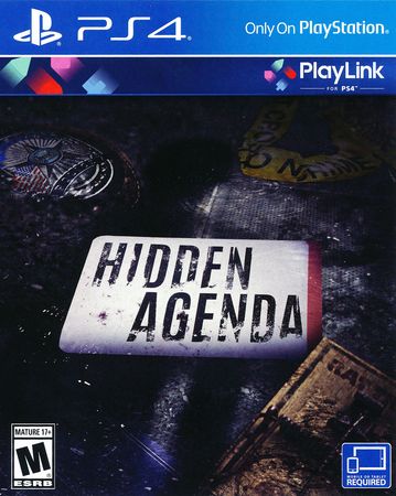 Hidden Agenda Playstation 4 Sony Playstation 4 PS4 Hidden Agenda Playstation 4 Sony Playstation 4 PS4