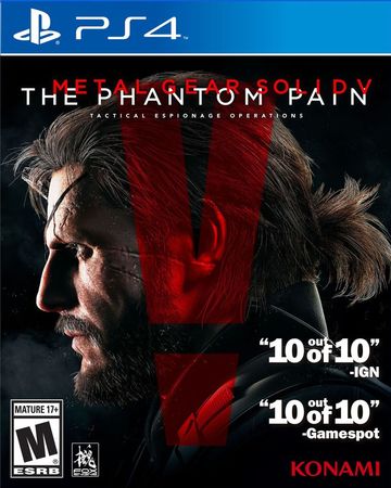 Metal Gear Solid V The Phantom Pain Playstation 4 Sony Playstation 4 PS4 Metal Gear Solid V The Phantom Pain Playstation 4 Sony Playstation 4 PS4