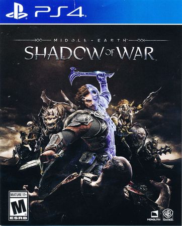 Middle Earth Shadow of War Playstation 4 Middle Earth Shadow of War Playstation 4