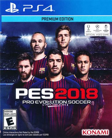 Pro Evolution Soccer 2018 Playstation 4 Sony Playstation 4 PS4 Pro Evolution Soccer 2018 Playstation 4 Sony Playstation 4 PS4