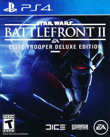 Star Wars Battlefront II Elite Trooper Deluxe Edition Playstation 4 Sony Playstation 4 PS4 Star Wars Battlefront II Elite Trooper Deluxe Edition Playstation 4 Sony Playstation 4 PS4