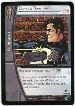 Kevlar Body Armor MOR 197 Uncommon Vs System Marvel Origins Kevlar Body Armor MOR 197 Uncommon Vs System Marvel Origins