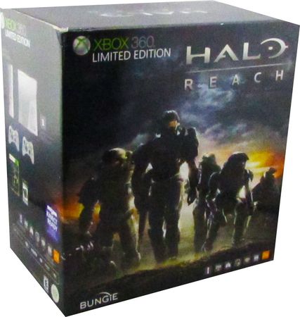 Xbox 360 Console Halo Reach Edition - Video Games | TrollAndToad