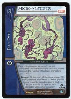 Micro Sentinels MOR 147 Rare Vs System Marvel Origins Micro Sentinels MOR 147 Rare Vs System Marvel Origins