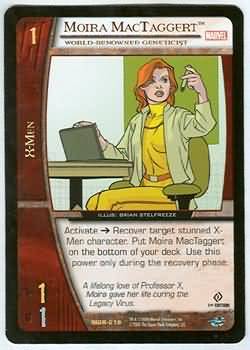 Moira MacTaggert World Renowned Geneticist MOR 016 Rare Vs System Marvel Origins Moira MacTaggert World Renowned Geneticist MOR 016 Rare Vs System Marvel Origins