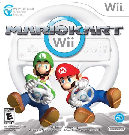Mario Kart Wii with Wii Wheel Wii Mario Kart Wii with Wii Wheel Wii