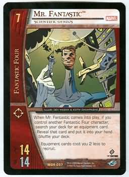 Mr Fantastic Scientific Genius MOR 057 Rare Mr Fantastic Scientific Genius MOR 057 Rare