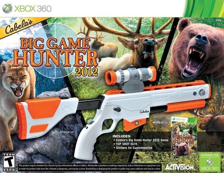 Cabela S Big Game Hunter 2012 With Gun Xbox 360 Trollandtoad