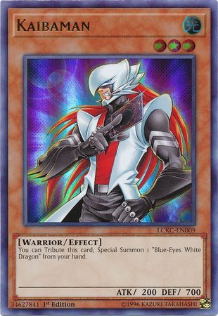 Kaibaman LCKC EN009 Ultra Rare 1st Edition Kaibaman LCKC EN009 Ultra Rare 1st Edition