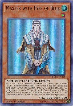 Yu-Gi-Oh maestro con los ojos azules lckc-de014 ultra Rare
