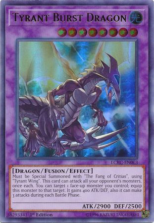 Tyrant Burst Dragon - Yugioh | TrollAndToad