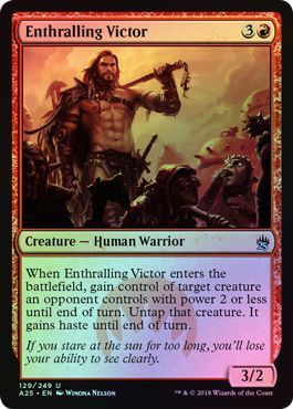Enthralling Victor 129 249 Foil Masters 25 Foil Singles Enthralling Victor 129 249 Foil Masters 25 Foil Singles