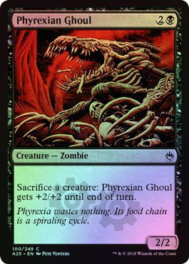 Phyrexian Ghoul 100 249 Foil Masters 25 Foil Singles Phyrexian Ghoul 100 249 Foil Masters 25 Foil Singles