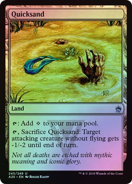 Quicksand 245 249 Foil Masters 25 Foil Singles Quicksand 245 249 Foil Masters 25 Foil Singles
