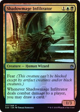 Shadowmage Infiltrator 217 249 Foil Masters 25 Foil Singles Shadowmage Infiltrator 217 249 Foil Masters 25 Foil Singles